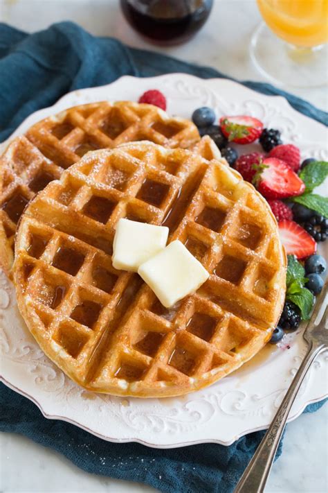 how to make the best belgian waffles